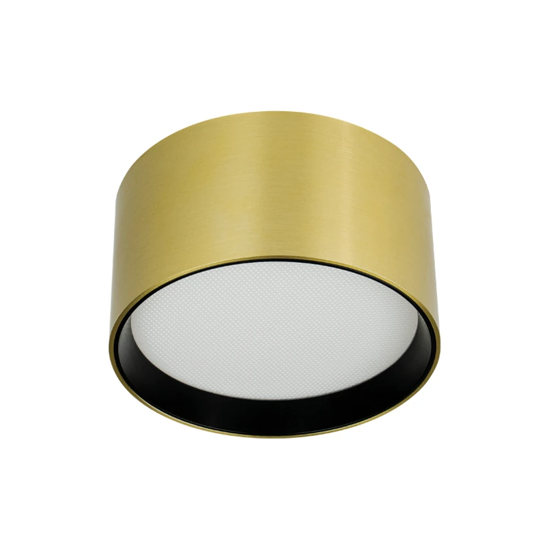 Gold DALI CCT LED Ceiling Spot 12W, Surface Mount