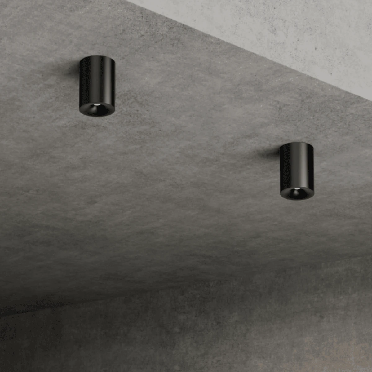 Sandy Black Cylindrical Surface LED Spot 10W 3000K
