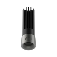 Recessed Trimless LED Downlight 7W 3000K Matt Grey - Image 1