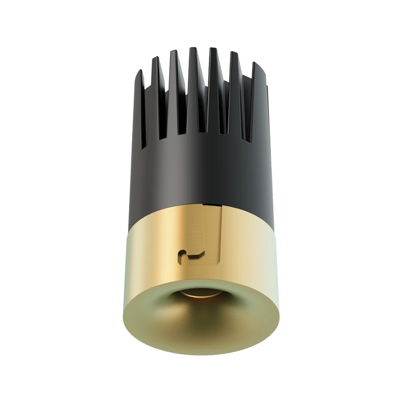 Recessed Trimless LED Downlight, 12W, 3000K, Copper Matt