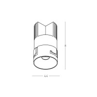 Trimless Recessed LED Downlight, Matt Copper Finish 3000K - Image 3