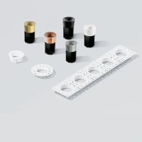 Trimless Recessed LED Downlight, Matt Copper Finish 3000K - Image 2