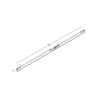 Matt Black Magnetic Linear LED Light 500mm - Image 3