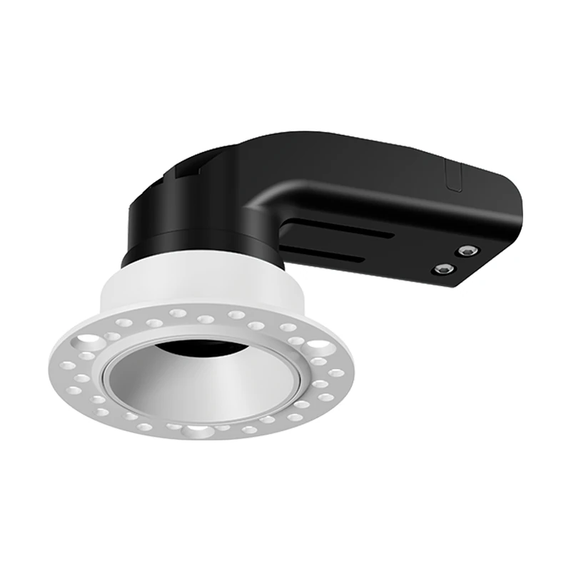 Trimless Adjustable LED Downlight 8W 3000K Matt White