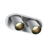 Recessed LED Double Spot, Tunable White, Matt White - Image 1