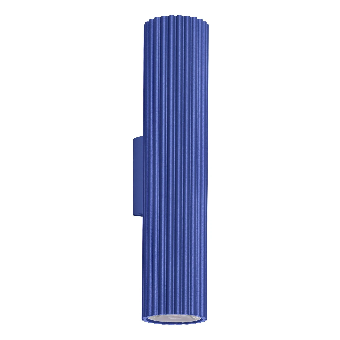 Wall light 30 cm – cylindrical, ultramarine, DALI/PUSH DIMM