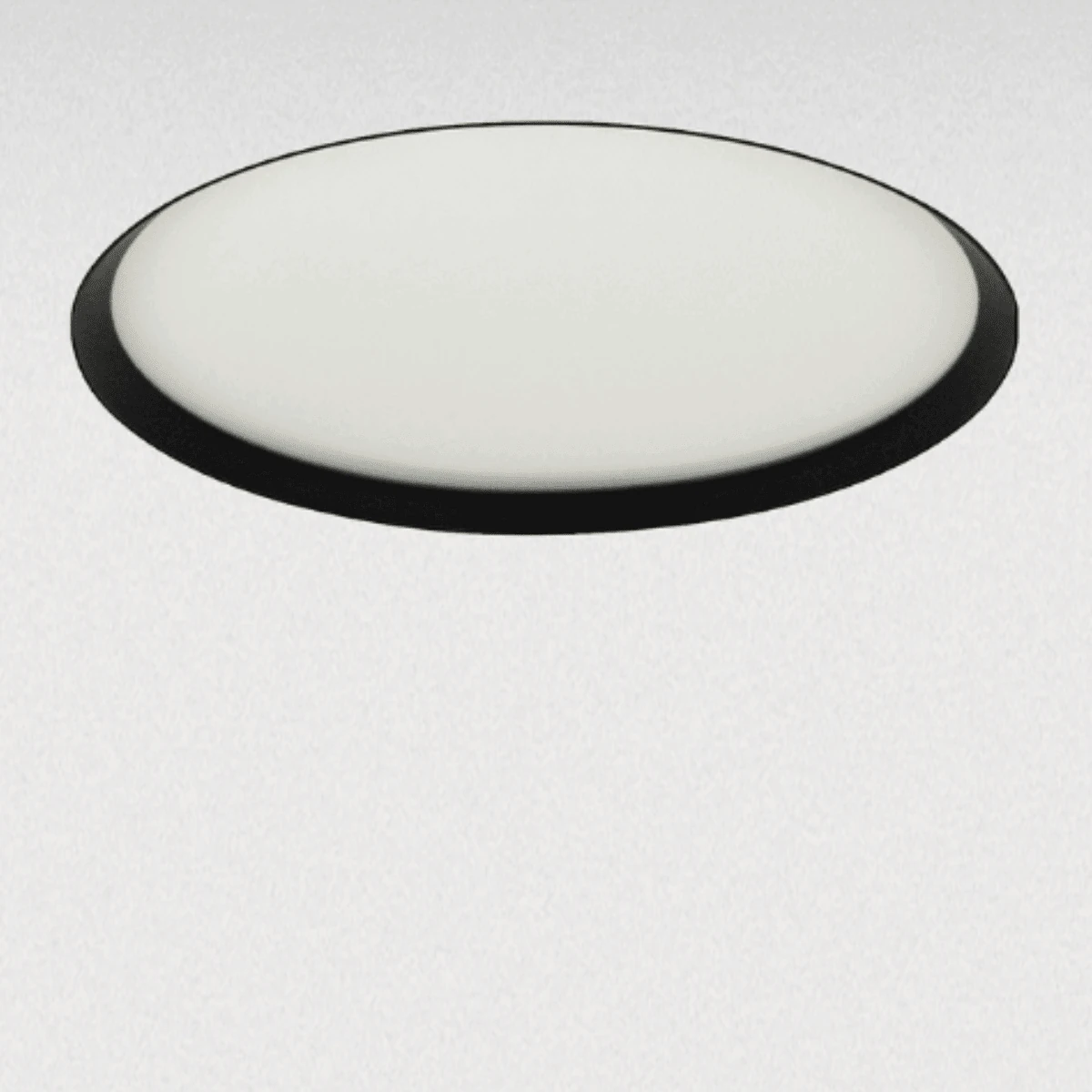 Įleidžiamas LED taškinis šviestuvas be rėmelio, smėlio juodas, 6 cm