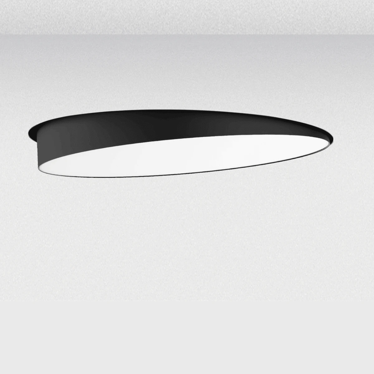 Įleidžiamas Reguliuojamas LED Šviestuvas 42W CCT, Matinis Juodas, Berėmis