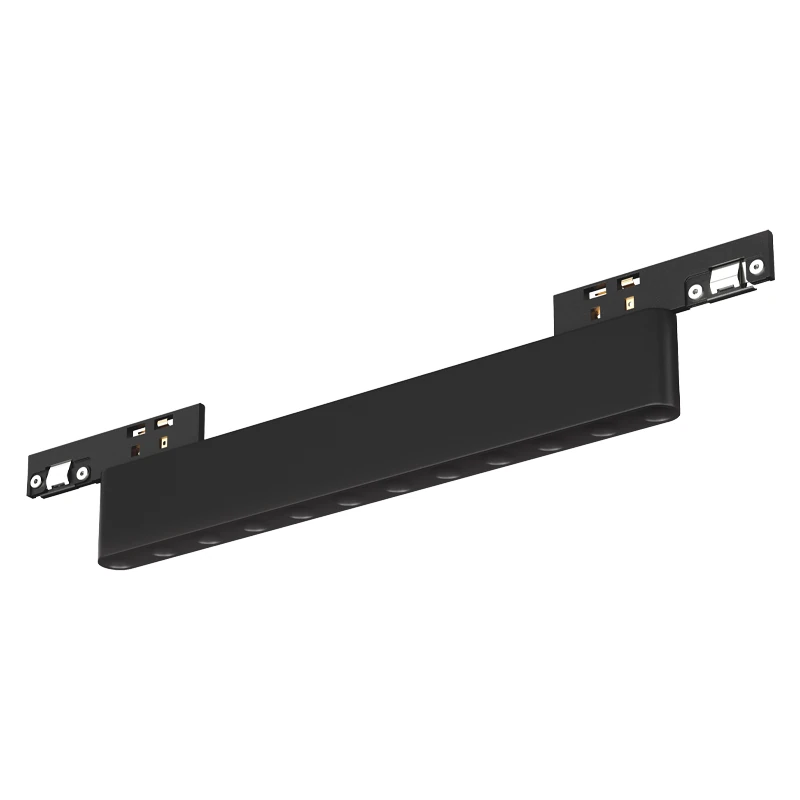 Linijinis taškinis magnetinis LED šviestuvas 10W 3000K juodas