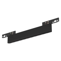 Linijinis taškinis magnetinis LED šviestuvas 10W 3000K juodas