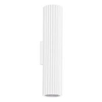 Sieninis šviestuvas 30 cm / 14W – cilindrinis, baltas, DALI - Nuotrauka 1
