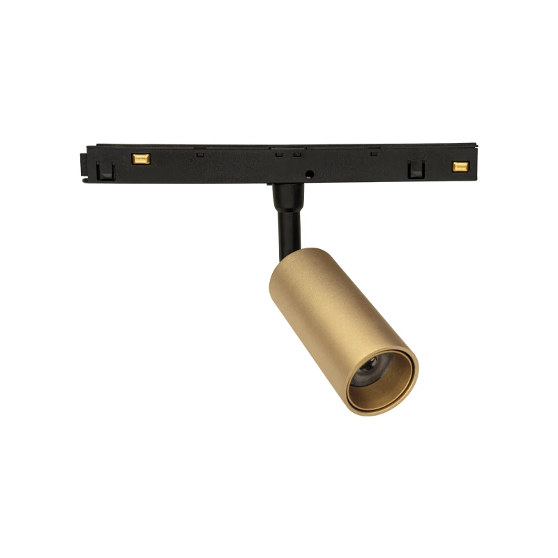 Magnetinis LED Prožektorius 6W 2700K Aukso Žalvario Spalvos DALI