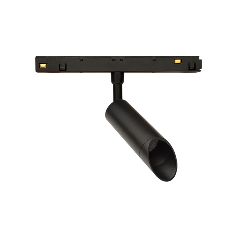Magnetinis LED Prožektorius 6W, Matinis Juodas
