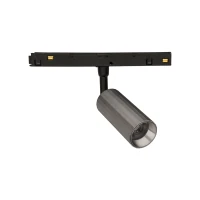 Magnetinis LED Prožektorius 6W, DALI, Juodas - Nuotrauka 1