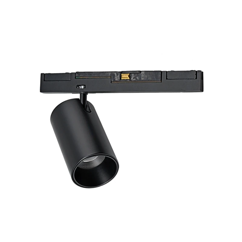 Magnetinis kryptinis LED šviestuvas 7 W 3000 K, Ø2,8 cm, matinė juoda