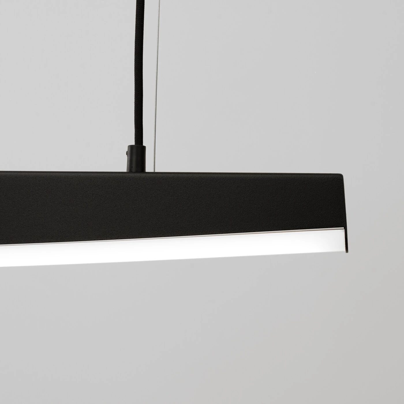 Pendant LED Lamp 120 cm – linear, black, CRI93