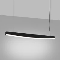 Pendant LED Lamp 120 cm – linear, black, CRI93 - Image 1