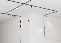 Magnetinis rutulinis LED šviestuvas 7 W 3000 K, Ø8 cm, matinė juoda - Nuotrauka 2