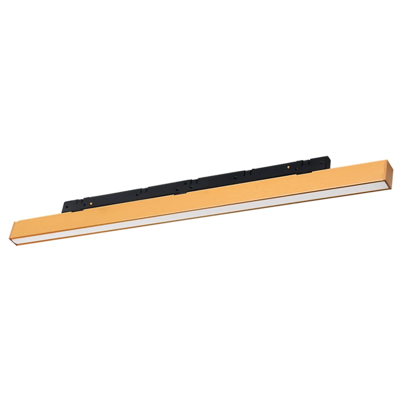 Linijinis magnetinis LED šviestuvas 6 W 3000 K, DALI, Antique žalvario