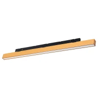 Linear Magnetic LED Light 6W 3000K DALI, Antique Brass