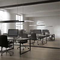 Pakabinamas žiedo formos LED šviestuvas 45 W - Nuotrauka 3