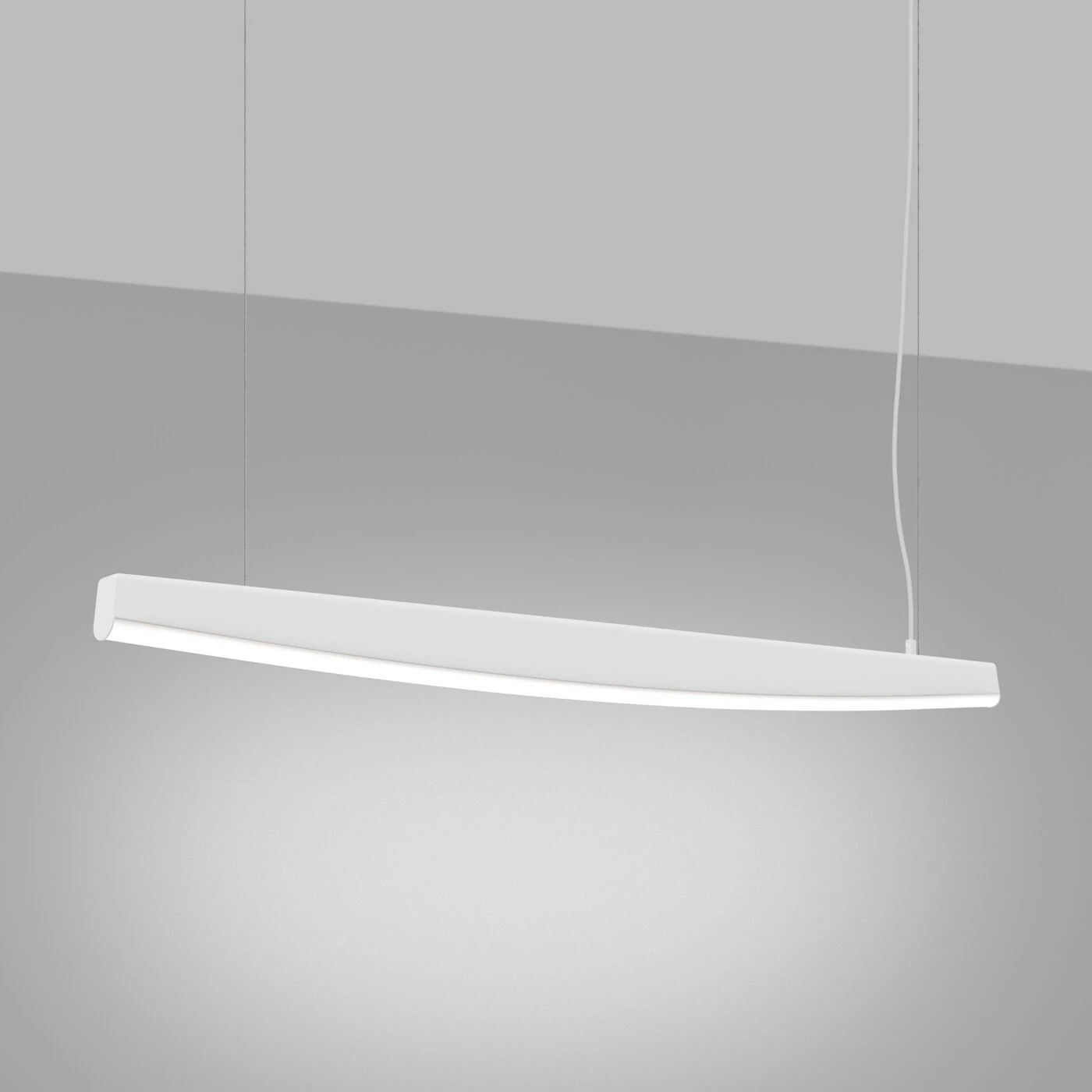 Pendant lamp 120 cm / 22 W – linear, white, CRI93