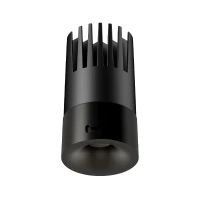 Įleidžiamas LED taškinis šviestuvas 12 W, 2700 K, smėlio juoda spalva - Nuotrauka 1