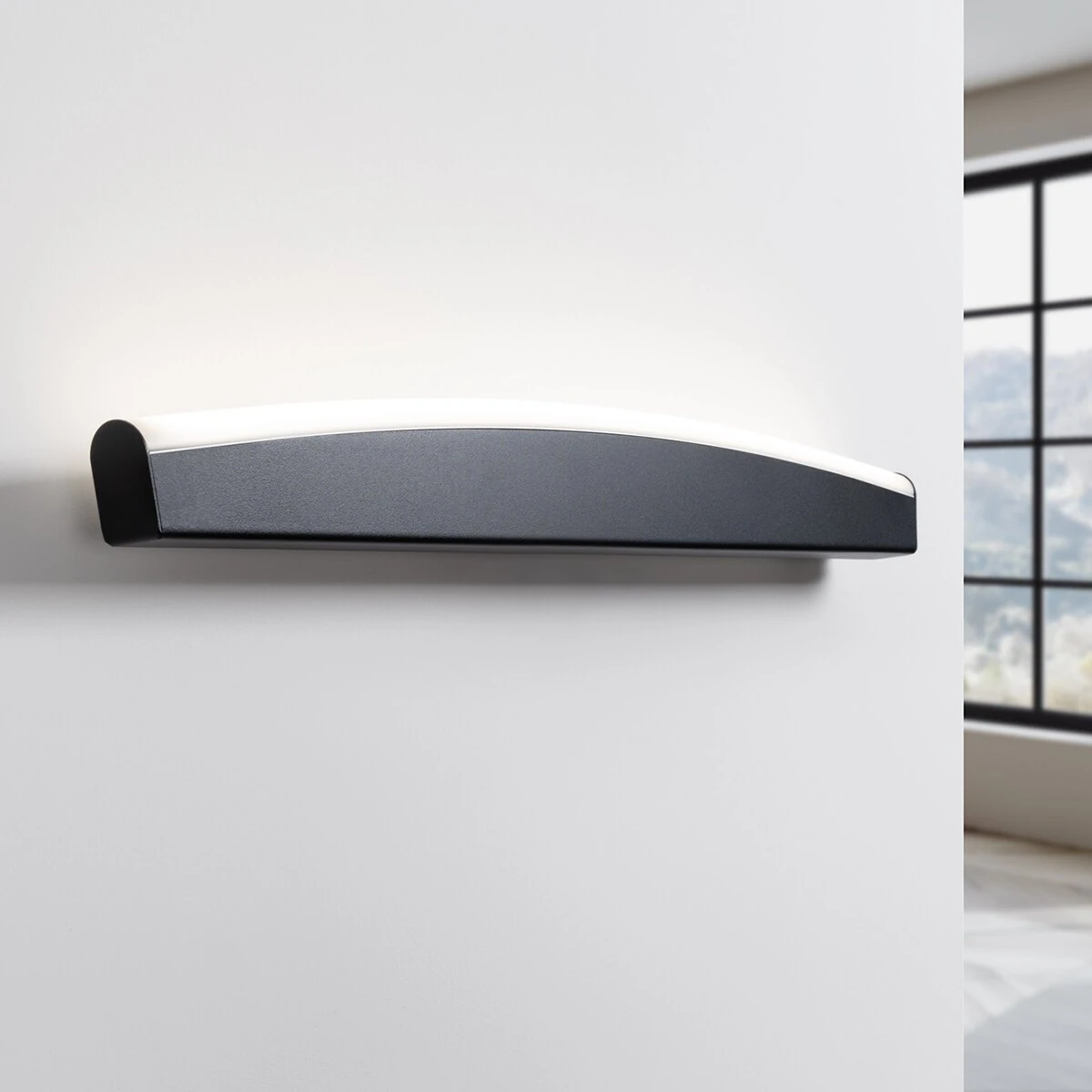 Wall lamp 60 cm/11W – linear, black, CRI98