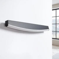 Wall lamp 60 cm/11W – linear, black, CRI98 - Image 5