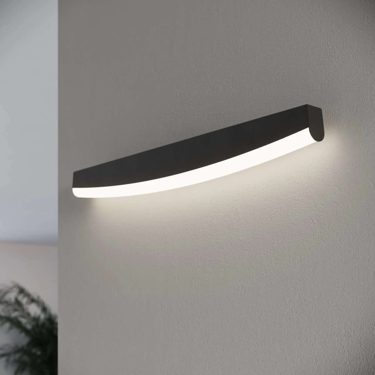 Wall lamp 60 cm/11W – linear, black, CRI98