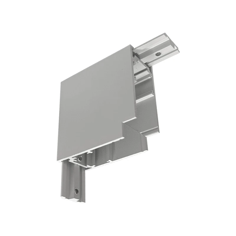 90° Corner Connector for Magnetic Track, Sandy White