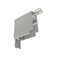 90° Corner Connector for Magnetic Track, Sandy White - Image 1
