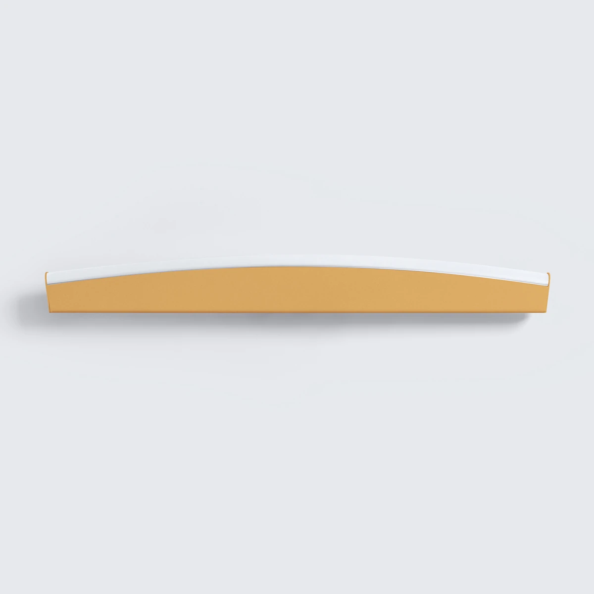 Sieninis šviestuvas 60 cm – lenkta linija, auksinis, CRI98