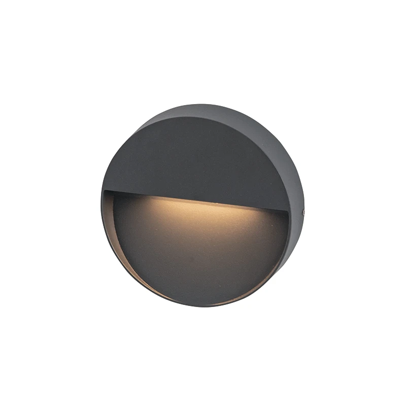 LED lauko laiptų šviestuvas 7W 3000K IP65 grafito spalvos