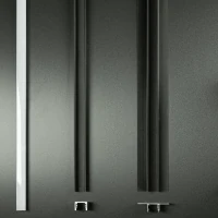 Magnetic LED Track Profile, 102 cm, Surface Mount, Sandy Black - Image 2