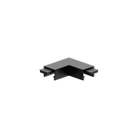 Magnetic Track Horizontal Corner Connector, Black