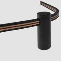 48V Surface-Mounted Track Profile, Sandy Black