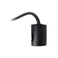 48V Magnetic Track LED Power Feed Connector, Black - Image 2