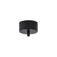 Magnetic Track System Ceiling Base 23280, Black