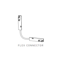 Magnetic Track L-Connector, White - Image 3