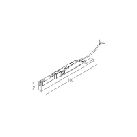 Magnetic Track Feeder with 20 cm Cable, White Matt - Image 2