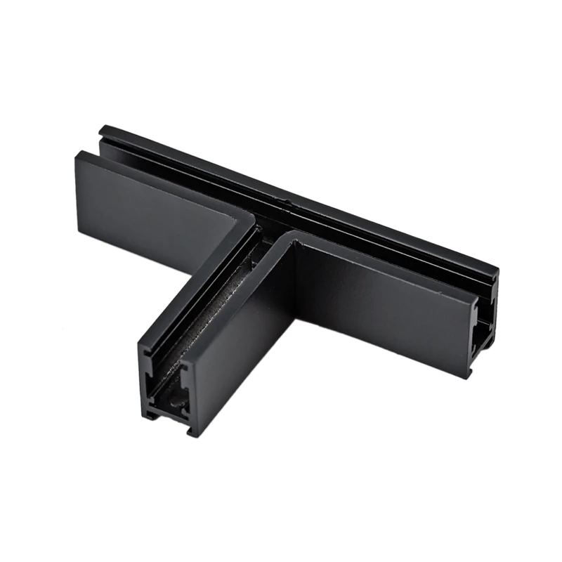 T Connector for 48V Magnetic Track, Matt Black (2514)