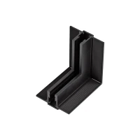 Inner Corner for Trimless 48V Magnetic Track, Matt Black (2518)