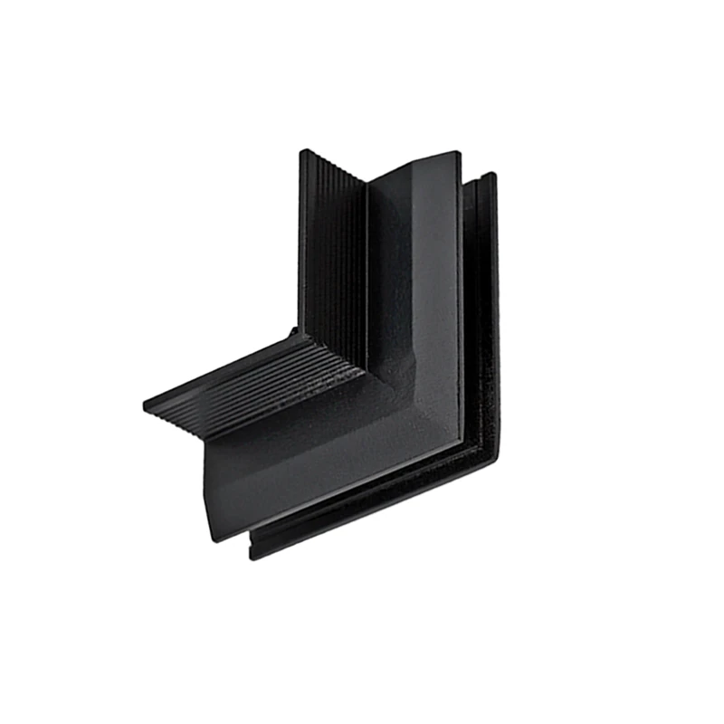 Outer Corner for Trimless 48V Magnetic Track, Matt Black (2519)
