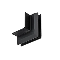 Outer Corner for Trimless 48V Magnetic Track, Matt Black (2519)