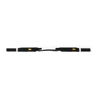 Straight Magnetic Track Connector, 20 cm, White Matt