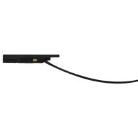 48 V Magnetic Track Feeder with 2 m Cable, Matt Black