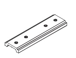 48V Magnetic Track Straight Connector