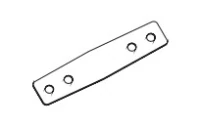 48V Magnetic System Connector Plate, Black - Image 2