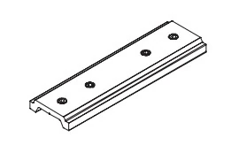 48V Magnetic Track System Mounting Plate